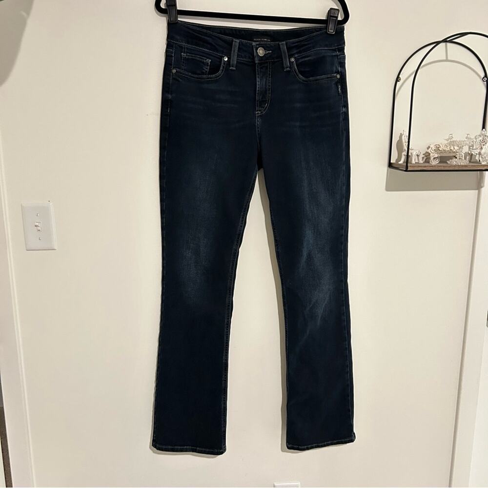 Silver Jeans Co Suki Slim‎ Bootcut Denim Blue Jeans Size 30
